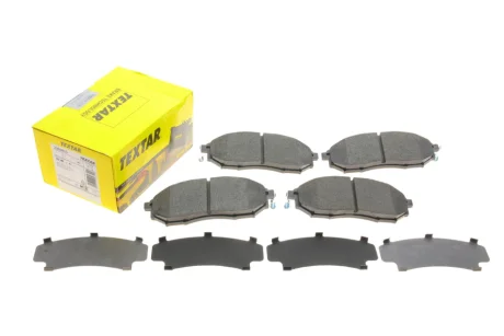 Колодки гальмівні (передні) Nissan Pathfinder 05-/NP300 14-/Infiniti G/Q60/QX50 07- (Sumitomo)(157.3x58.5x17) TEXTAR 2369803