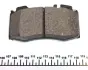 Колодки гальмівні (передні) MB C-class/CLK 1.8-5.5 98- (Brembo) Q+ TEXTAR 2374502 (фото 4)