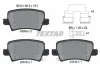 Комплект гальмівних колодок задн, HONDA CIVIC VIII 1.4-2.2D 09.05-01.12 TEXTAR 2408601 (фото 1)