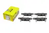 Гальмівні колодки PORSCHE/VW Cayenne/Touareg S=17,4mm &quot;R &quot;10&gt;&gt; =&quot;&quot; TEXTAR 2472102 (фото 1)