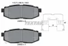 Комплект гальмівних колодок задн (з комплектуючими), SUBARU BRZ, FORESTER, IMPREZA, LEGACY V, OUTBACK, TRIBECA TOYOTA GR 86, GT 86 2.0-3.6 11.01- TEXTAR 2485401 (фото 1)