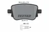 Колодки гальмівні (задні) Audi Q3/Skoda Octavia/Seat Leon/VW Sharan/Passat B7 12- (TRW) Q+ TEXTAR 2511003 (фото 2)