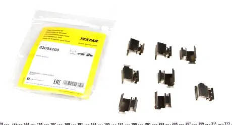 Монтажний к-т гальм. колодок CITROEN/FIAT/MERCEDES/PEUGEOT "F / "R "03>> ="" TEXTAR 82054200