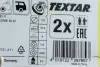 Диск гальмівний MERCEDES C(W203)/E(W210) &quot;R D=278mm &quot;85-11 =&quot;&quot; TEXTAR 92032703 (фото 2)