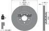 Диск гальмівний (передній) Audi A4/A6/VW Passat 00-09 (312х25) PRO+ TEXTAR 92106105 (фото 6)