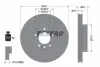 Диск гальмівний LAND ROVER Discovery/Range Rover Sport &quot;F D=317mm &quot;04-10 =&quot;&quot; TEXTAR 92134505 (фото 1)
