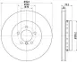 Диск гальмівний BMW Z4 Roadster (E89) &quot;F D=348mm &quot;09-16 =&quot;&quot; TEXTAR 92266825 (фото 1)