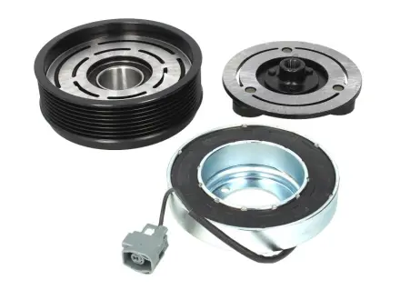 Муфта компресора кондиціонера (PANASONIC H12A 8PK 124мм))) MAZDA 3, 5, 6, 626 V, PREMACY 1.8-2.0D 05.97-05.10 THERMOTEC KTT040179