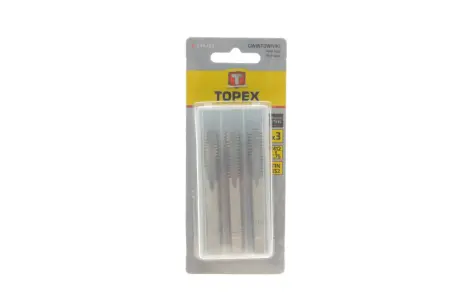 Набор инструментов для резьбы (метчики) M12x1.75 3 ед. TOPEX Topex 14A212