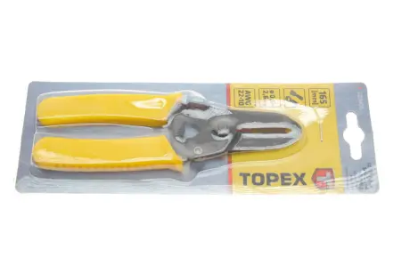Съемник изоляции из проводов Ø0,6-2,6 мм 165 мм TOPEX Topex 32D405