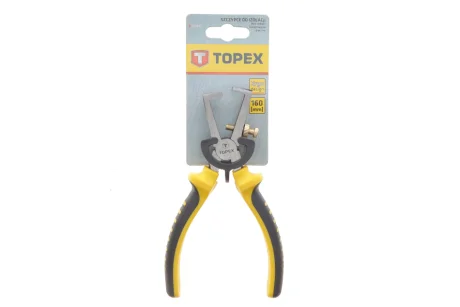 Знімач ізоляції з проводів Ø0,5-5 мм 160 мм TOPEX Topex 32D407