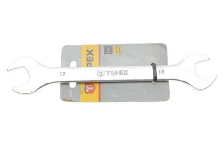 Kлюч рожковый 18x19 мм L-220 мм TOPEX Topex 35D613