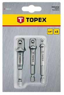 Переходник, набор 3шт. (TOPEX) Topex 38D151