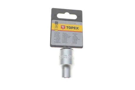 Головка торцева 1/2" 10 мм TOPEX Topex 38D710