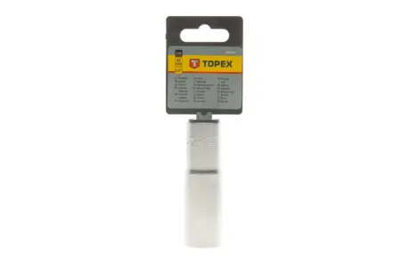 Головка торцева 1/2" 17 мм Long 76 мм TOPEX Topex 38D756