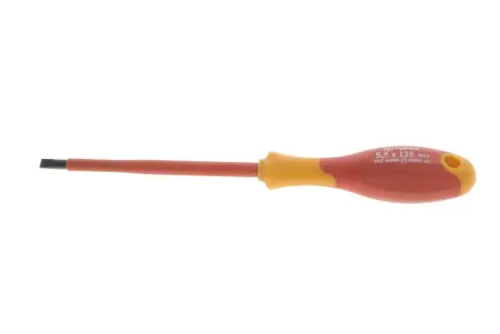 Отвертка 1000В SL5,5 125 мм TOPEX Topex 39D473