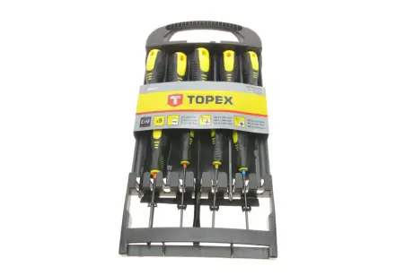 Отвертки, набор 9 шт.(TOPEX) Topex 39D930