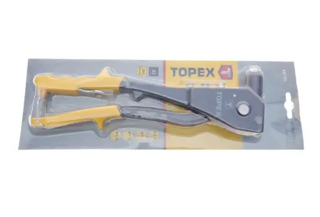 Заклепник для заклепок алюминиевых (d=2.4/3.2/4.0/4.8mm) TOPEX Topex 43E701