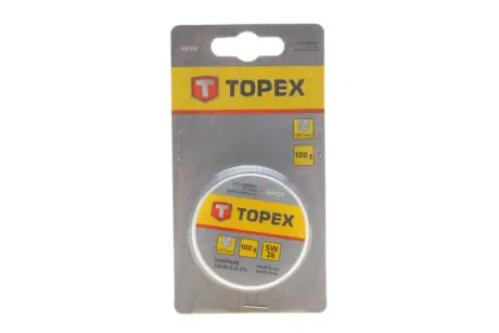 Припой оловянный (d=0.7mm) (100g) TOPEX Topex 44E512