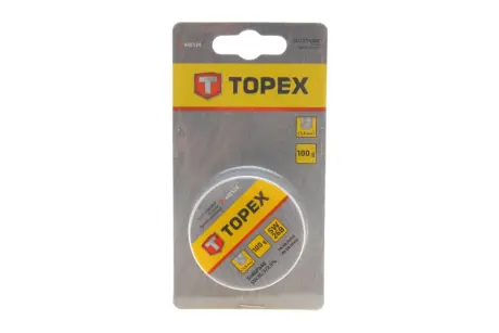 Припой оловянный (d=1.5mm) (100g) TOPEX Topex 44E524
