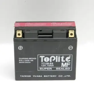 12V,10Ah,д. 150, ш. 69, и. 130, электролит в кол-те, вес 3,5 кг TOPLITE YT12B-BS