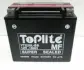 12V,18Ah, CCA 270 д. 175, ш. 85, в.155, електроліт в к-ті, вага 5,9 кг TOPLITE YTX20L-BS (фото 1)