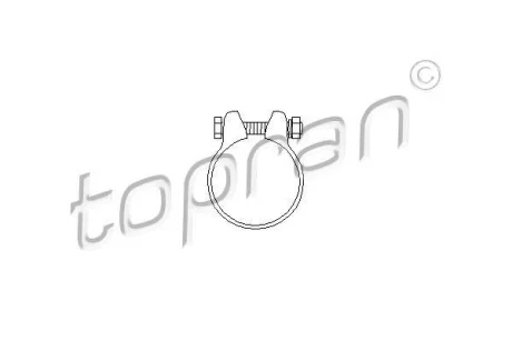 Хомут TOPRAN TOPRAN / HANS PRIES 103024