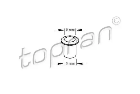 Насадка TOPRAN TOPRAN / HANS PRIES 103546