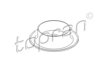 Тарілка пружини TOPRAN TOPRAN / HANS PRIES 104020