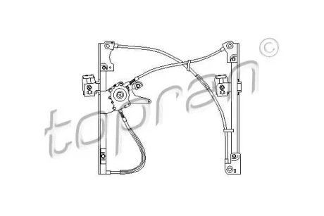 Склопідіймач TOPRAN TOPRAN / HANS PRIES 107389