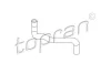Шланг радіатора TOPRAN TOPRAN / HANS PRIES 109010 (фото 1)