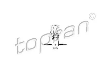 Кліпса TOPRAN TOPRAN / HANS PRIES 109034