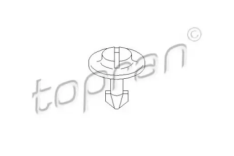 Кліпса TOPRAN TOPRAN / HANS PRIES 111111