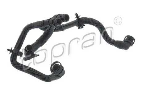 Патрубок вентиляції картера AUDI A4 B7, A6 C6, A8 D3 2.4/3.2 05.04-07.10 HP116 496 TOPRAN / HANS PRIES 116496