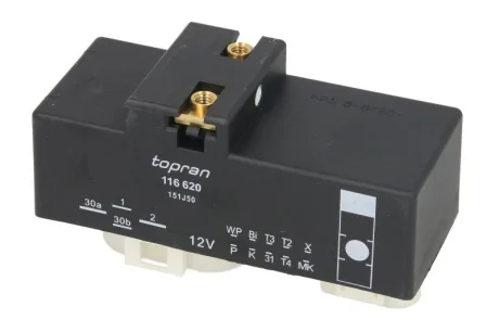Реле (12V) AUDI A3, TT SEAT CORDOBA, CORDOBA VARIO, IBIZA II, INCA, LEON, TOLEDO II SKODA OCTAVIA I VW BORA, BORA I, CADDY II, CADDY II/MINIVAN, GOLF IV, NEW BEETLE, POLO, POLO III 02.93-12.13 HP116 620 TOPRAN / HANS PRIES 116620