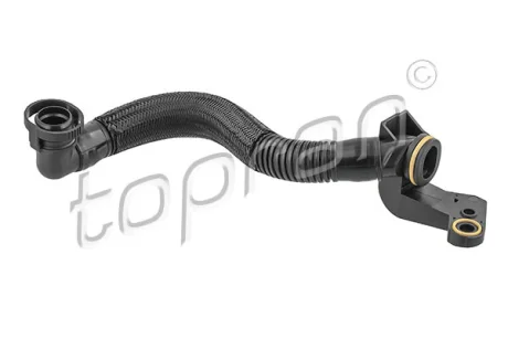 Патрубок вентиляції картера AUDI A1, A3, Q2, Q3, TT CUPRA ATECA SEAT ALHAMBRA, ATECA, LEON, LEON SC, LEON ST, TARRACO SKODA KAROQ, KODIAQ I, OCTAVIA III, SUPERB III VW ARTEON 1.8/2.0 04.12- HP117 043 TOPRAN / HANS PRIES 117043