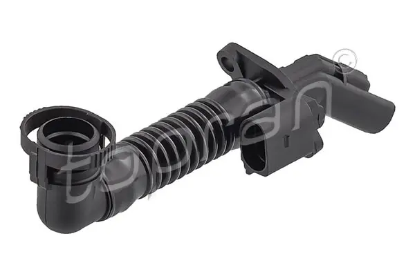 Патрубок вентиляції картера AUDI Q7 SKODA SUPERB II VW CC B7, EOS, PASSAT B6, PASSAT B7, TOUAREG, TOURAN 2.0D/3.6 10.05-03.18 HP117 322 TOPRAN / HANS PRIES 117322 (фото 1)