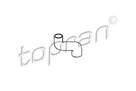 Патрубок TOPRAN TOPRAN / HANS PRIES 205721