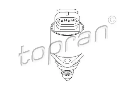 Регулятор холостого ходу HP206 169 TOPRAN / HANS PRIES 206169