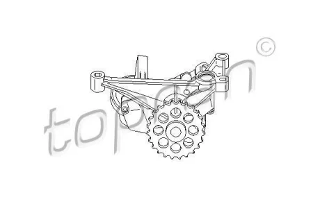 Масляний насос MERCEDES SPRINTER 2-T (B901, B902), SPRINTER 3-T (B903), SPRINTER 4-T (B904) 2.9D 02.95-05.06 HP401 148 TOPRAN / HANS PRIES 401148