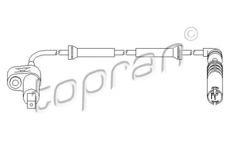 Датчик ABS TOPRAN TOPRAN / HANS PRIES 500979