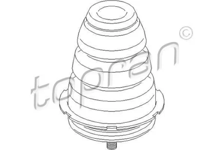 Буфер амортизації TOPRAN TOPRAN / HANS PRIES 721803
