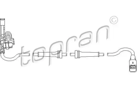 Датчик ABS TOPRAN TOPRAN / HANS PRIES 722296