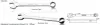 Ключ комбинований, прямий, : 32мм, довжина: 369 мм, кут: 15°, обробка: сатинний хром Toptul AAEB3232 (фото 6)