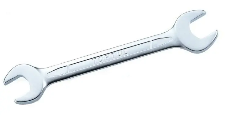 (EN) Double open end wrench 1 шт, HEX: 21x23, кут: 15° Toptul AAEJ2123 (фото 1)