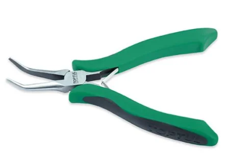 Плоскогубці з подовженими губками 6" загнуті TOPTUL Toptul DFCK2206
