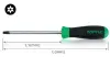 Отвертка (отвертка torx) TORX Tamper, размер: T25H, длина: 100 мм, длина 2: 215 мм Toptul FEAB2510 (фото 3)