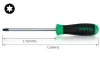 Викрутка (викрутка torx) TORX, розмір: T9, довжина: 75 мм, довжина 2: 162 мм Toptul FFAB0908 (фото 2)