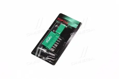 Набор бит 1/4" + Гобр.перех. 8ед. (TOPTUL) Toptul GAAL0802
