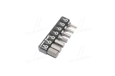 Набор бит 1/4" 7ед. (Hex: 2, 2.5, 3, 4, 5, 6, 8mm) TOPTUL Toptul GAAV0701